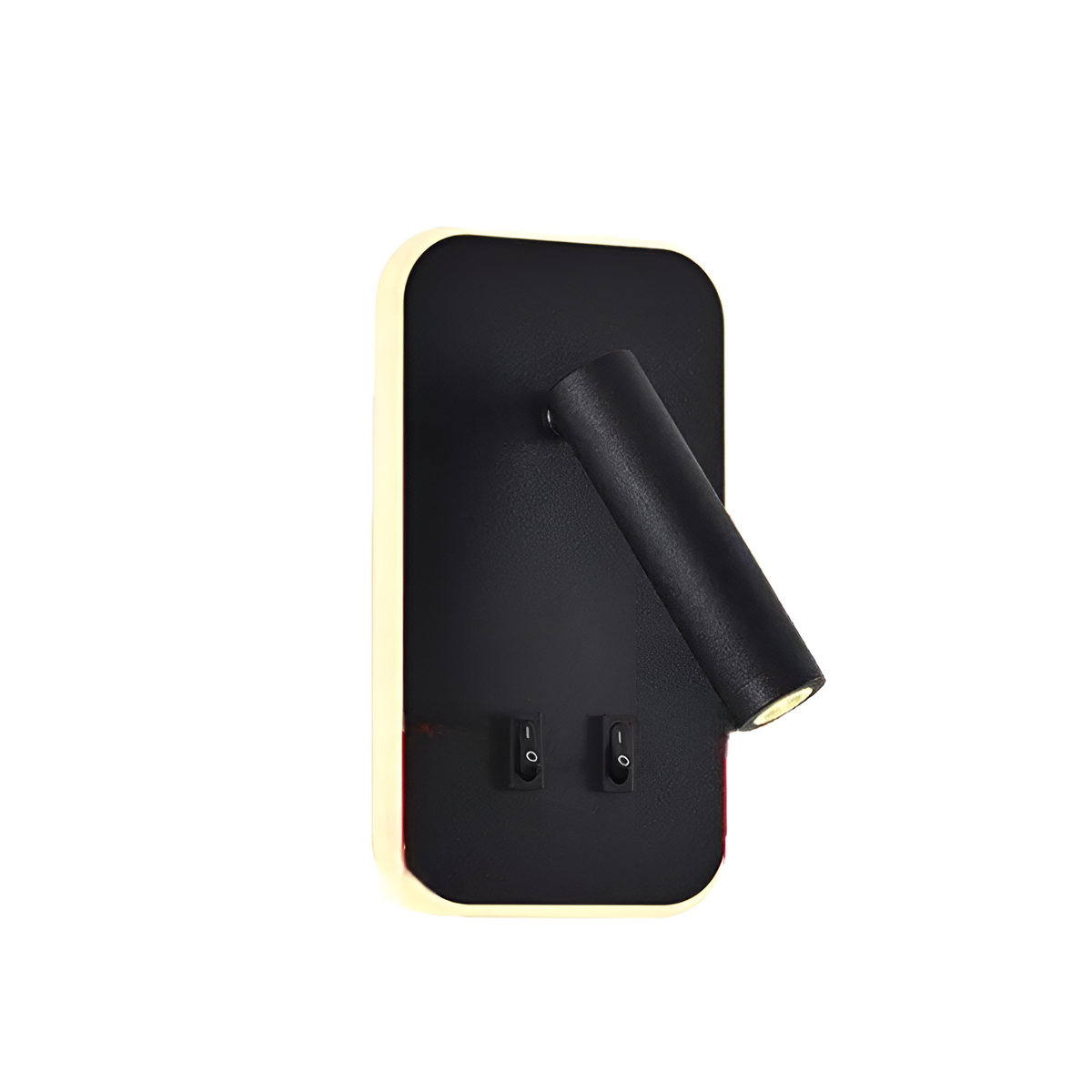 Бра з вимикачем на корпусі Bun tune rectangle 10W L-14 cm 4000К Black 250476-100004342