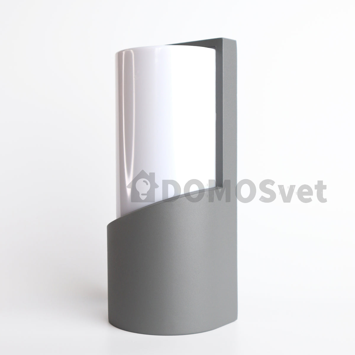 Настінний вуличний світильник H-25 cm Led 12W IP54 3000K Grey + White Amberly 260619-100008211