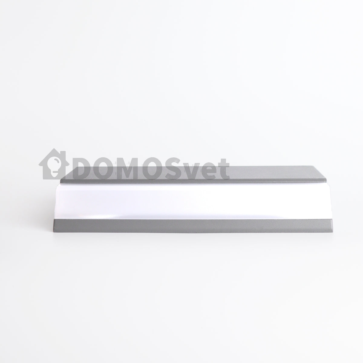 Настінний сірий вуличний світильник Led 12W IP54 3000K Grey + White Magda 260619-100008282
