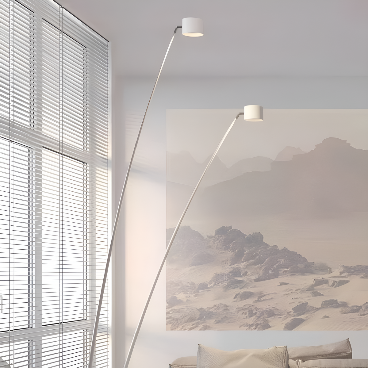 Торшер Arc long H-160/180/200/230/260cm White 250458-100004642