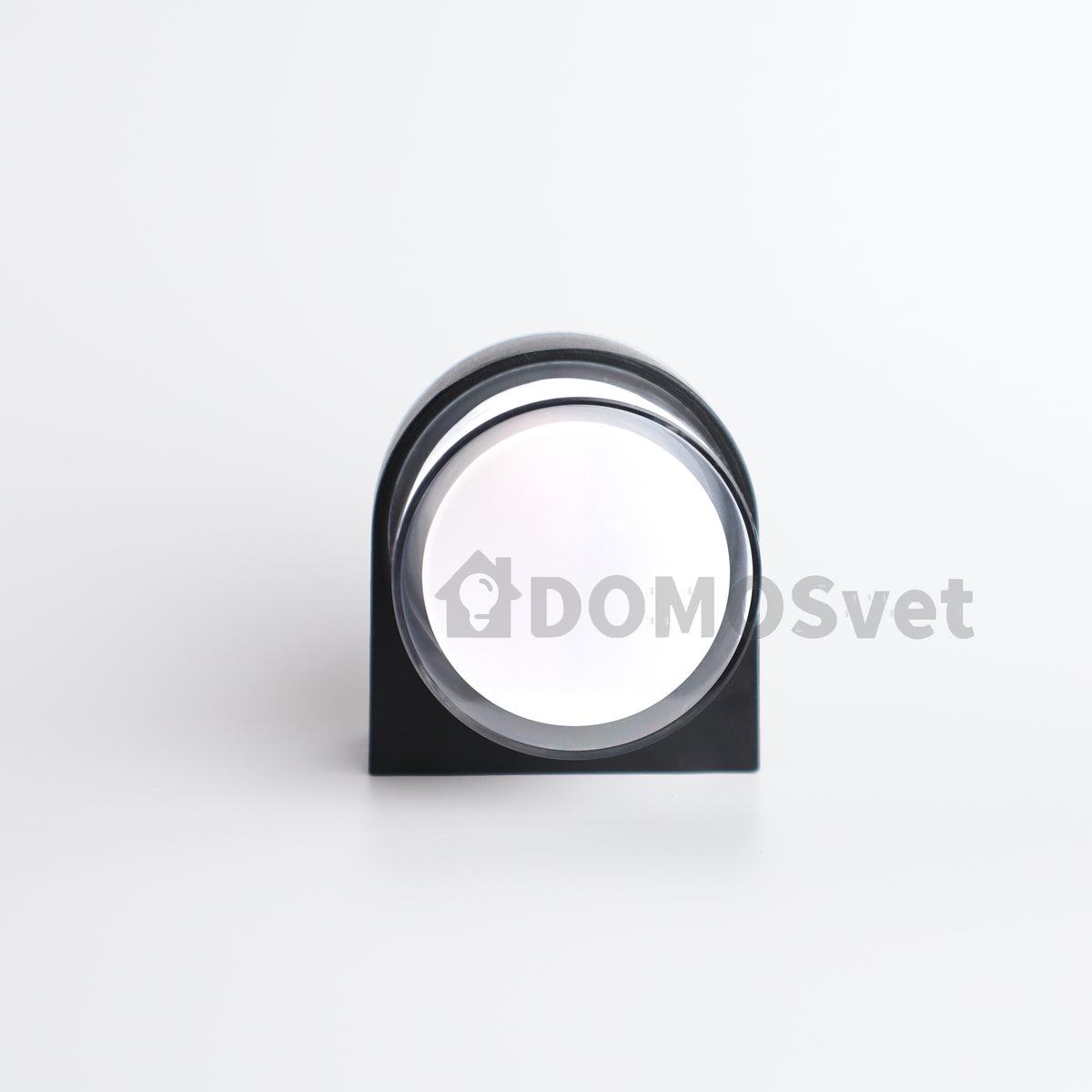 Настінний вуличний світильник H-8 cm Led 6W IP54 3000K Black Mila 260619-100008142