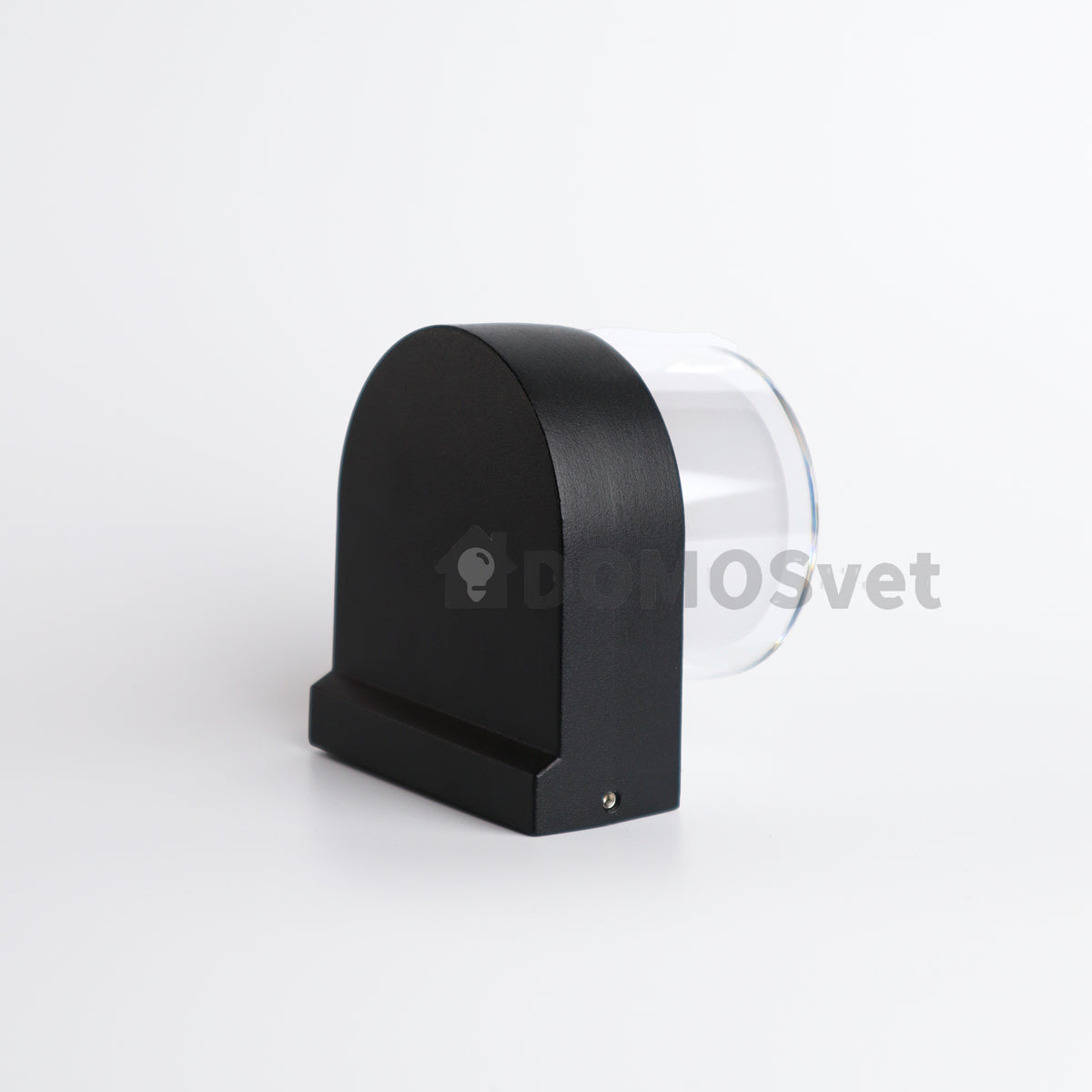 Настінний вуличний світильник H-8 cm Led 6W IP54 3000K Black Mila 260619-100008142