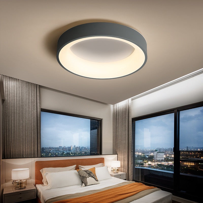 Стельовий світильник Ceiling S / M / L Grey D-30 см / D-45 см / D-60 см 3000К-4000К-6000К 231219-100002916