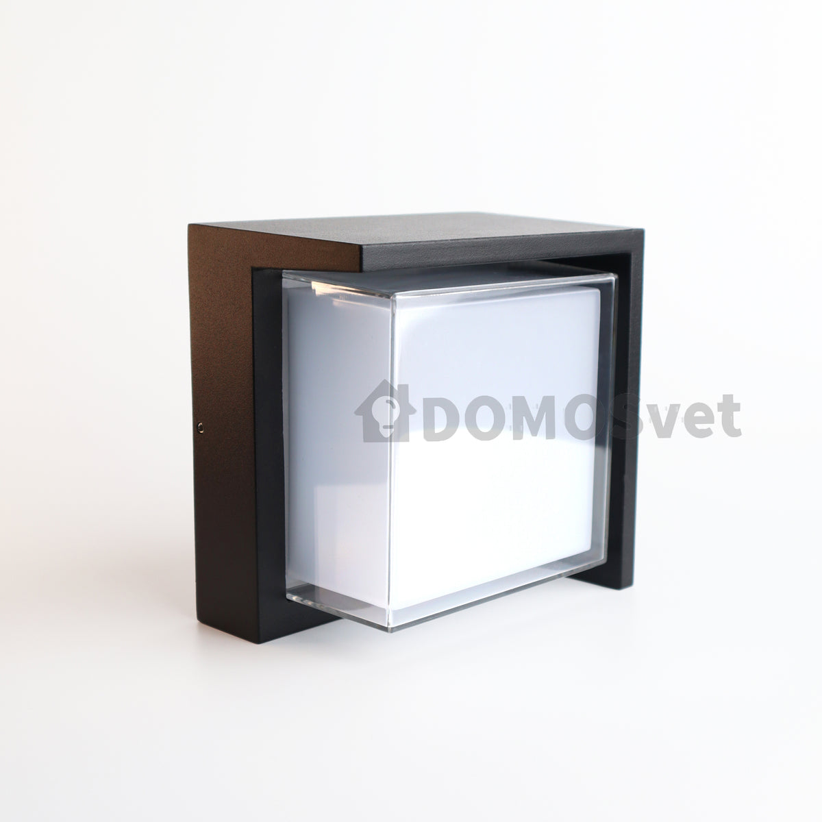 Настінний вуличний світильник Led 10W IP54 3000K Black + White Bertha 230519-100002084