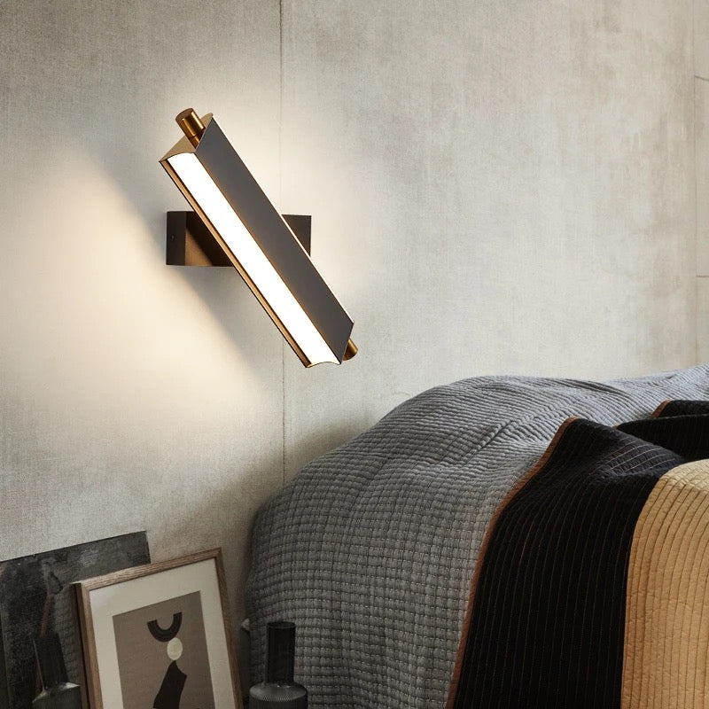 Бра Shatler lamp New Black + Gold 3000K-6000K L-29 см W-4 см 240118-100003019