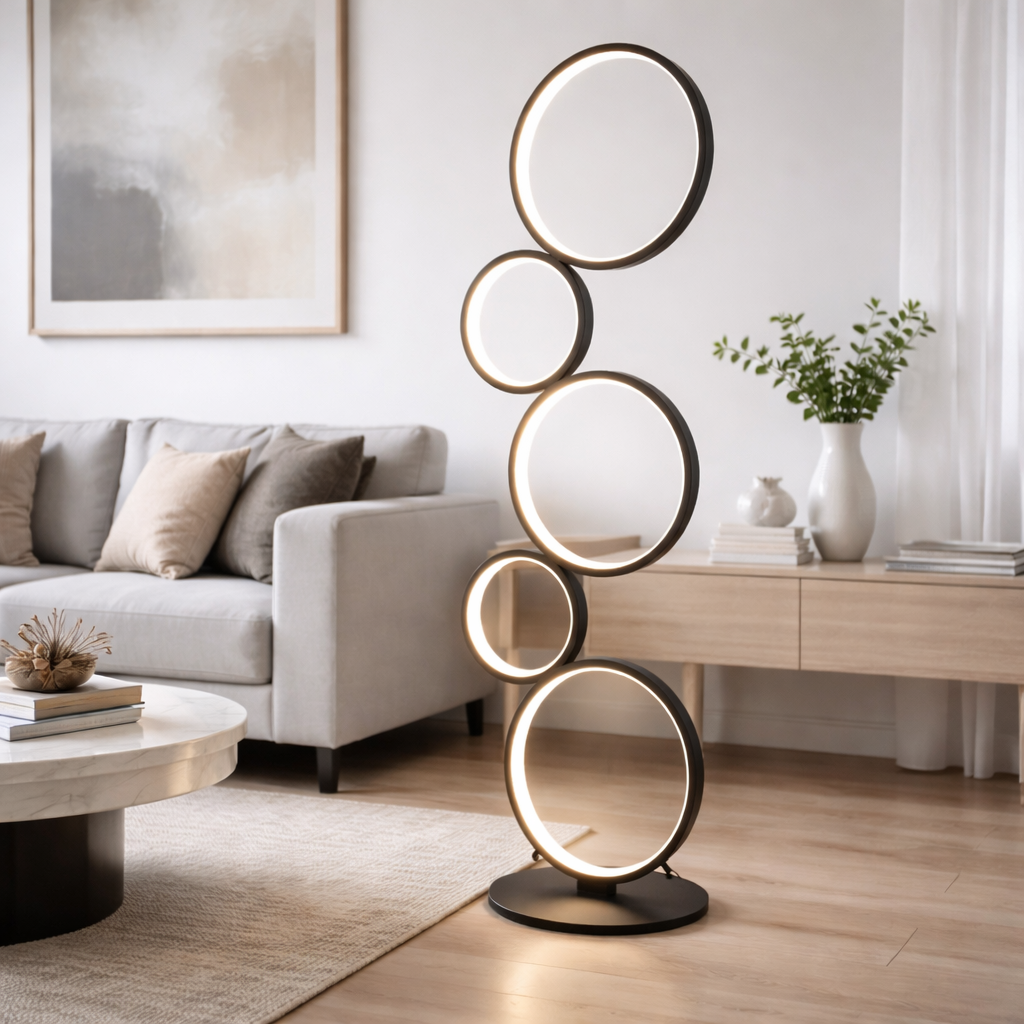 Торшер чорний H-120 cm Led 30W 4000K Black Infinity 260140-100006998