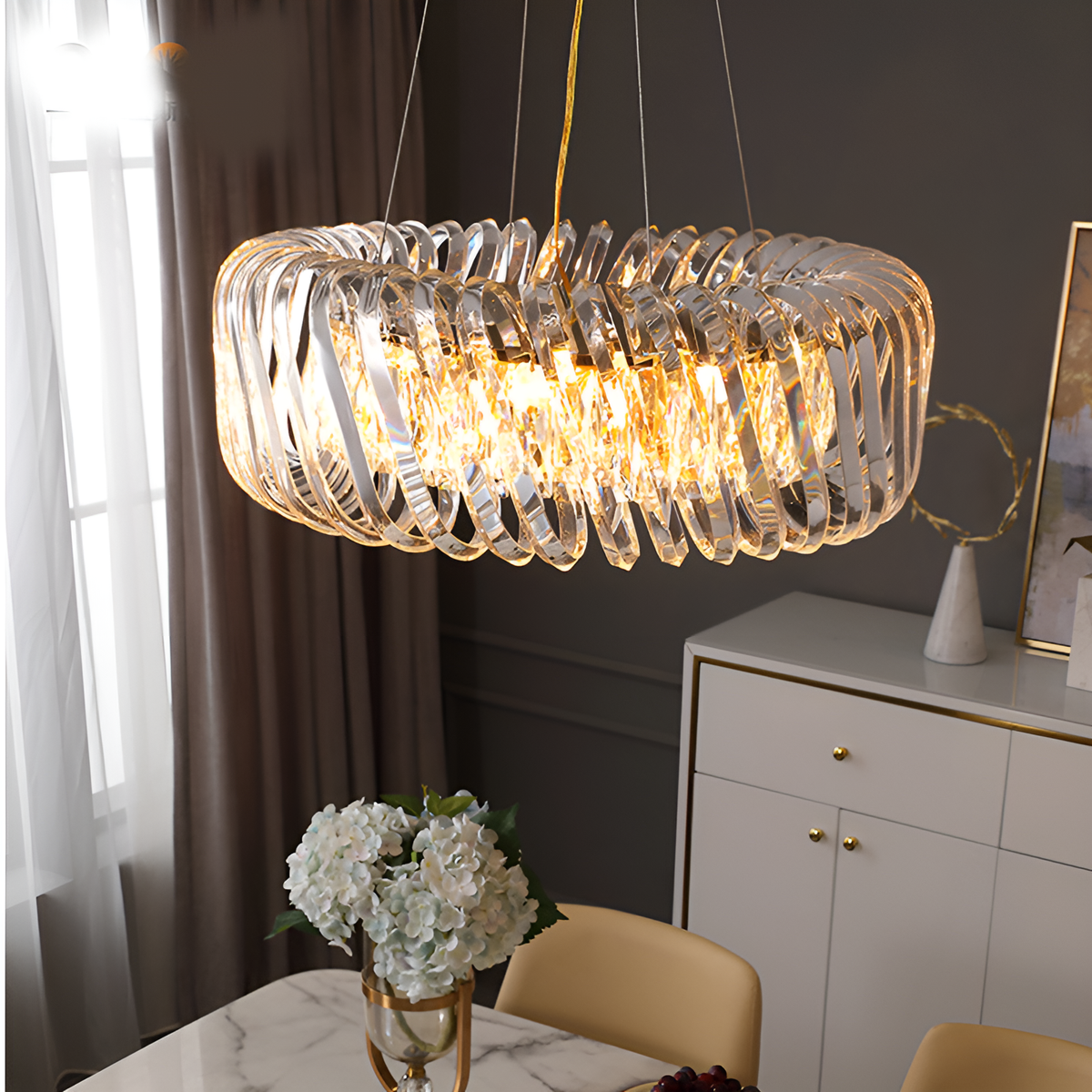 Люстра підвісна Sunshine D-60cm / D-80cm Е14 Gold 250618-100005045