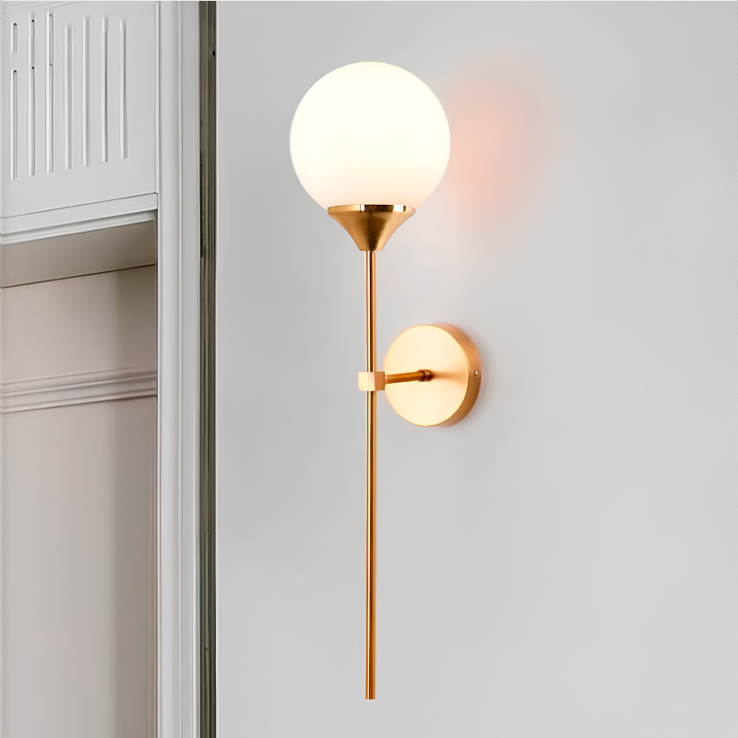 Світильник настінний Modo ball H-49 cm E27 Gold + White 240931-100003633