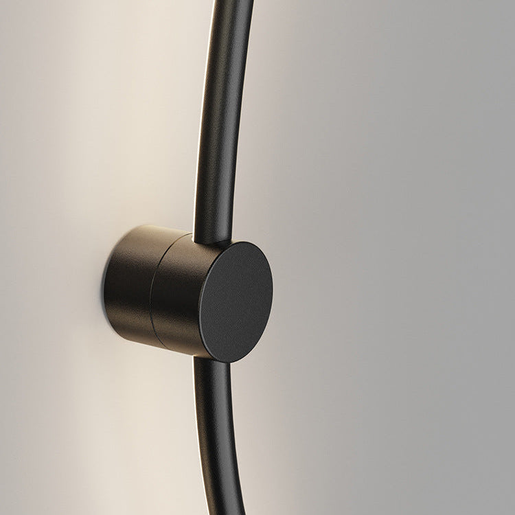 Настінний світильник Wave line light H-60cm Black 3000K 250491-100004435
