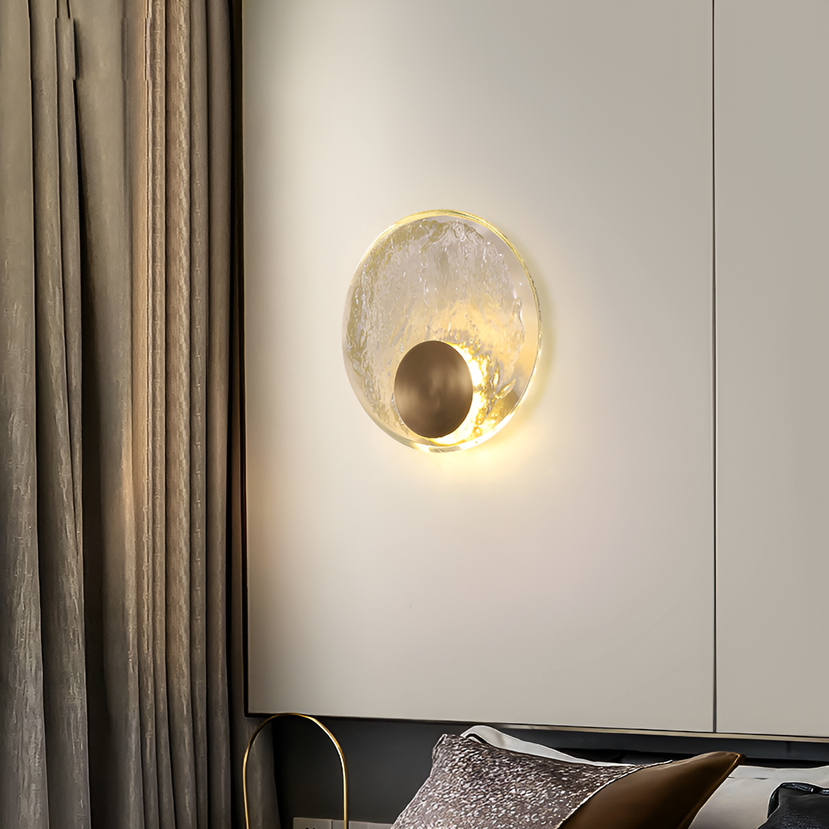 Настінний світильник Circle Shine Plates D-25cm 7W Gold 250617-100005115