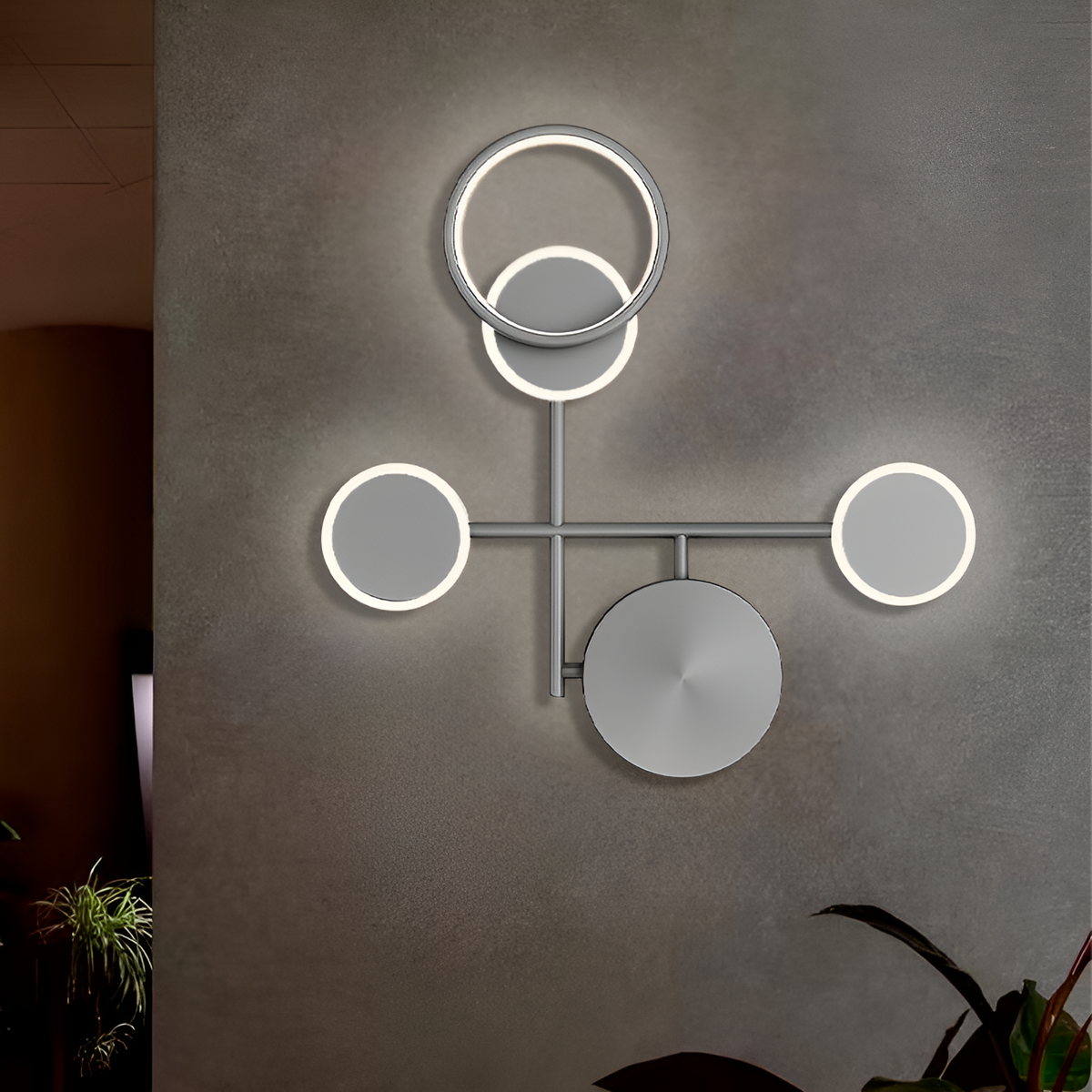 Настінний світильник Molecular small L-47 cm Led 18W Satin 250419-100004473