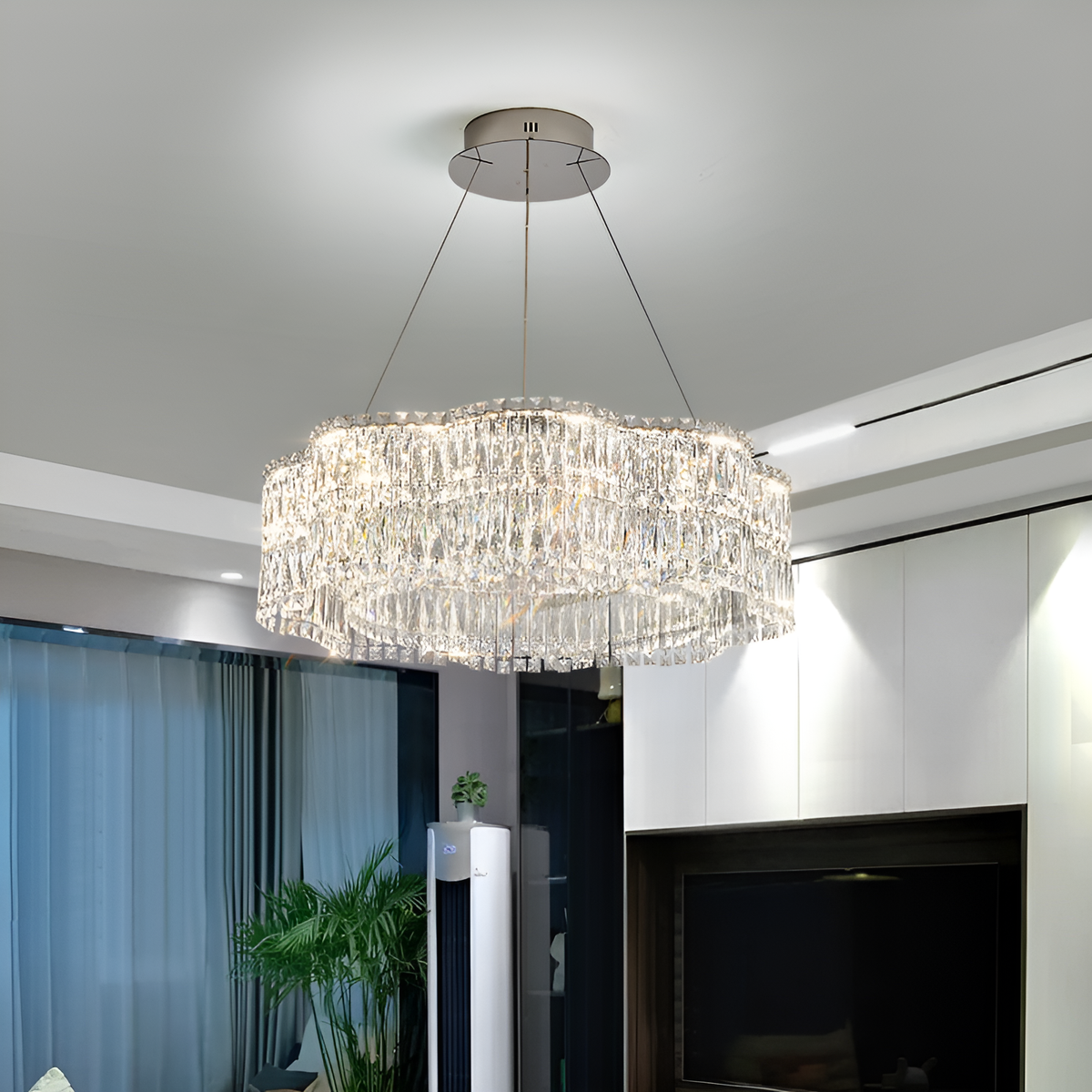 Люстра Crown Crystal Chrome D-60cm 250488-100004488