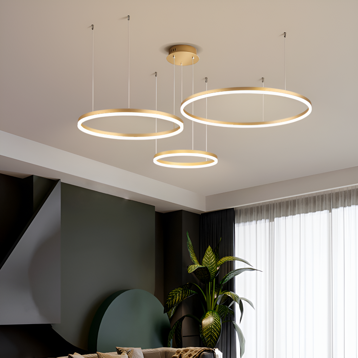Люстра Kukho 60-80-100 cm 80W Gold 250488-100004527