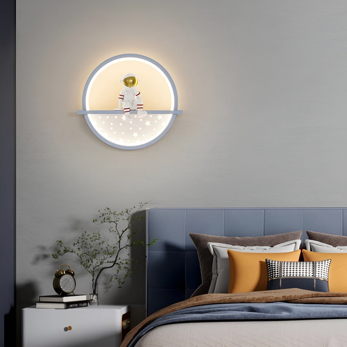Настінні світильники космонавти H-25 cm Led 25W White / Gold Astronaut 250958-100002049