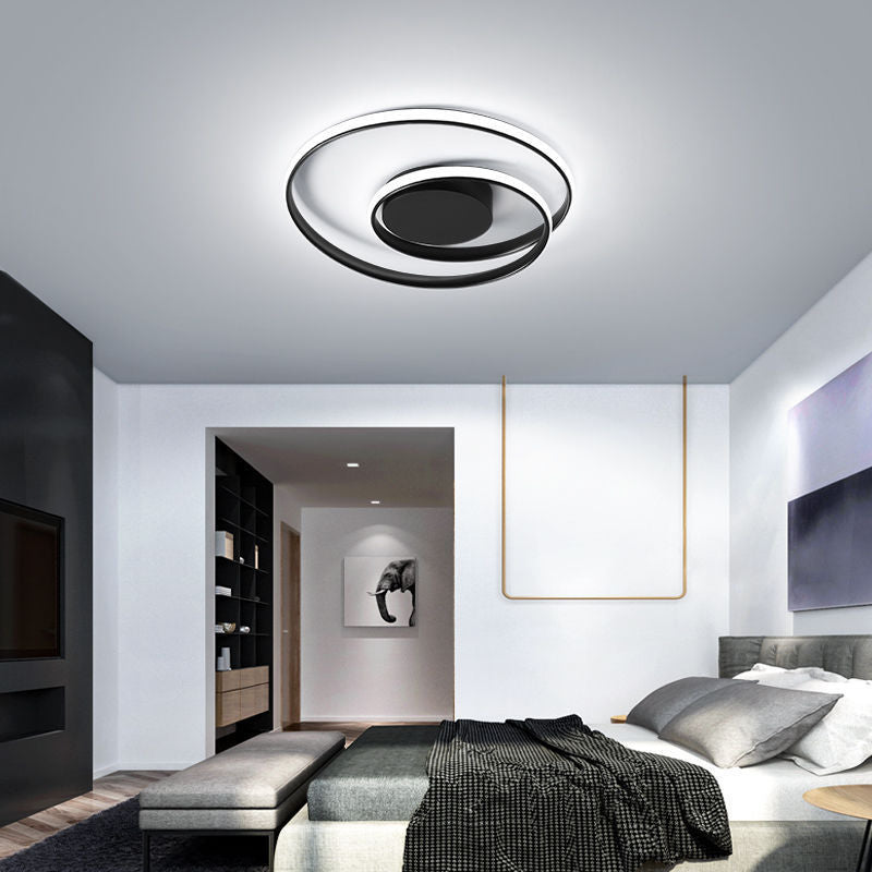 Стельова люстра чорна D-50 cm Led 40W 4000K Black Knot 251240-100006887