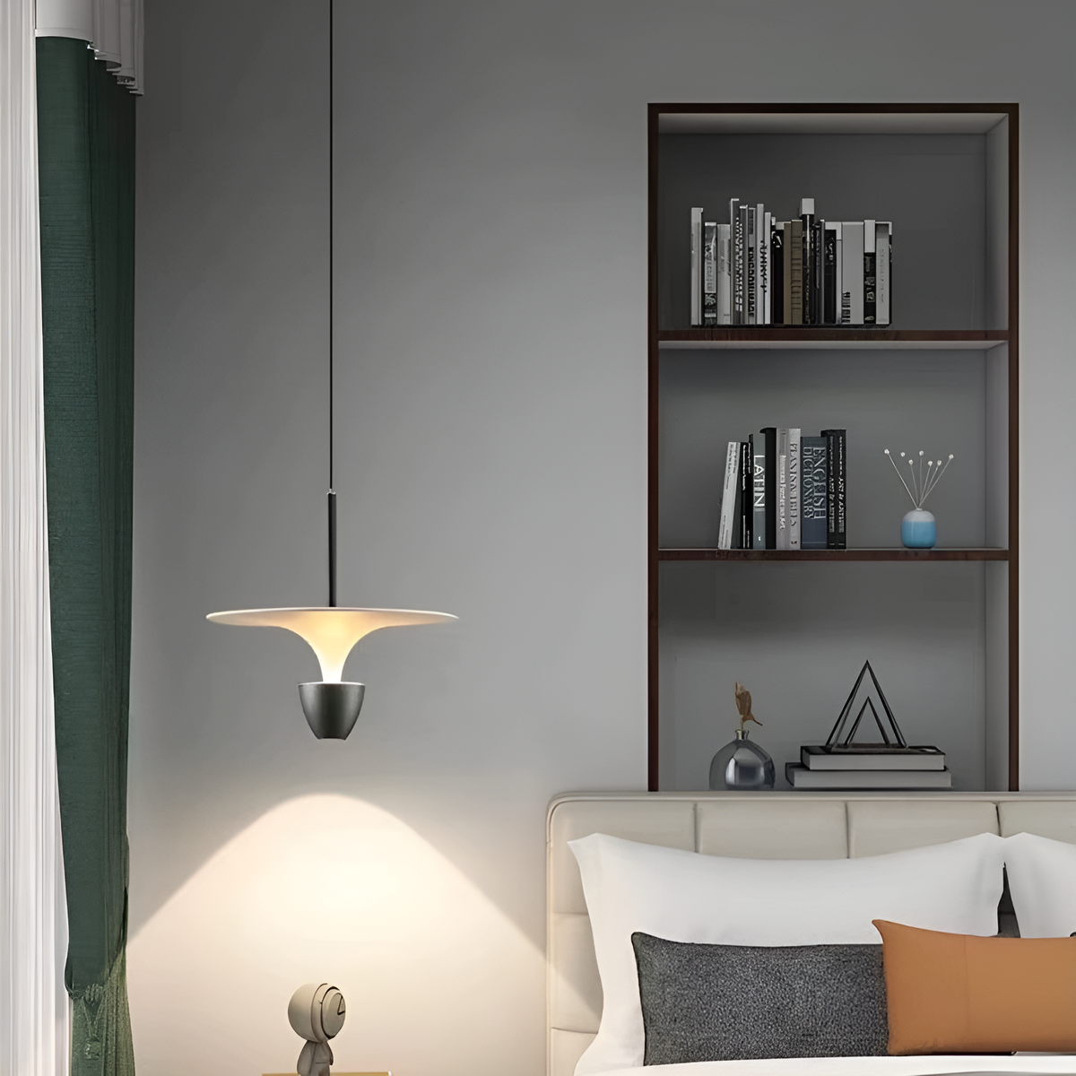 Підвісний світильник Nimba Black+White 12W 250528-100004796