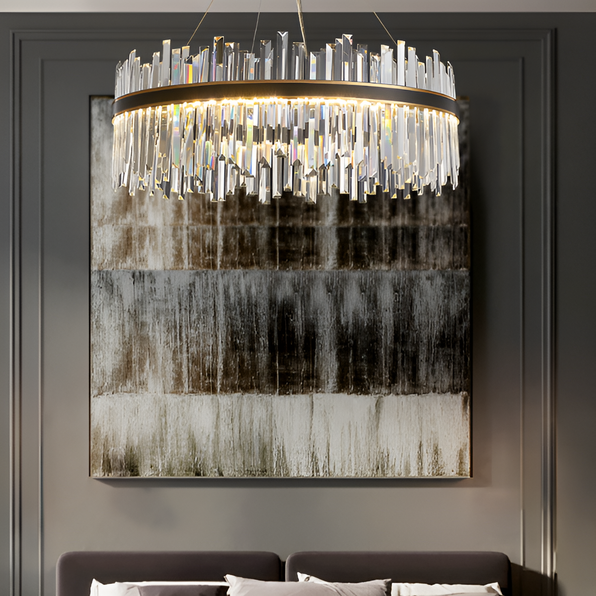 Люстра Elegance Black + Gold D-60 cm / D-80 cm 250488-100004481