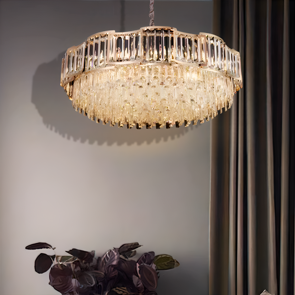 Люстра Empire Gold + Clear D-60cm / D-80cm 250488-100004507