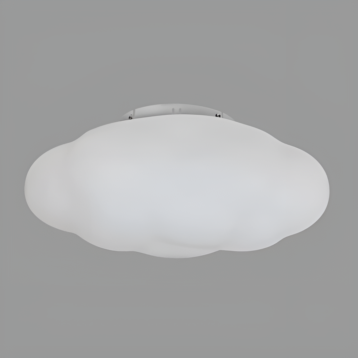 Люстра стельова біла хмарка L-30 / 45 / 55 cm хмара в дитячу кімнату Led White Cloud 250631-100005293