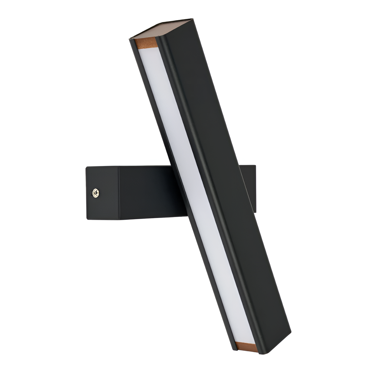 Настінний світильник чорний L-30 cm Led 10W 4000K Black Turn wall 250680-100005370