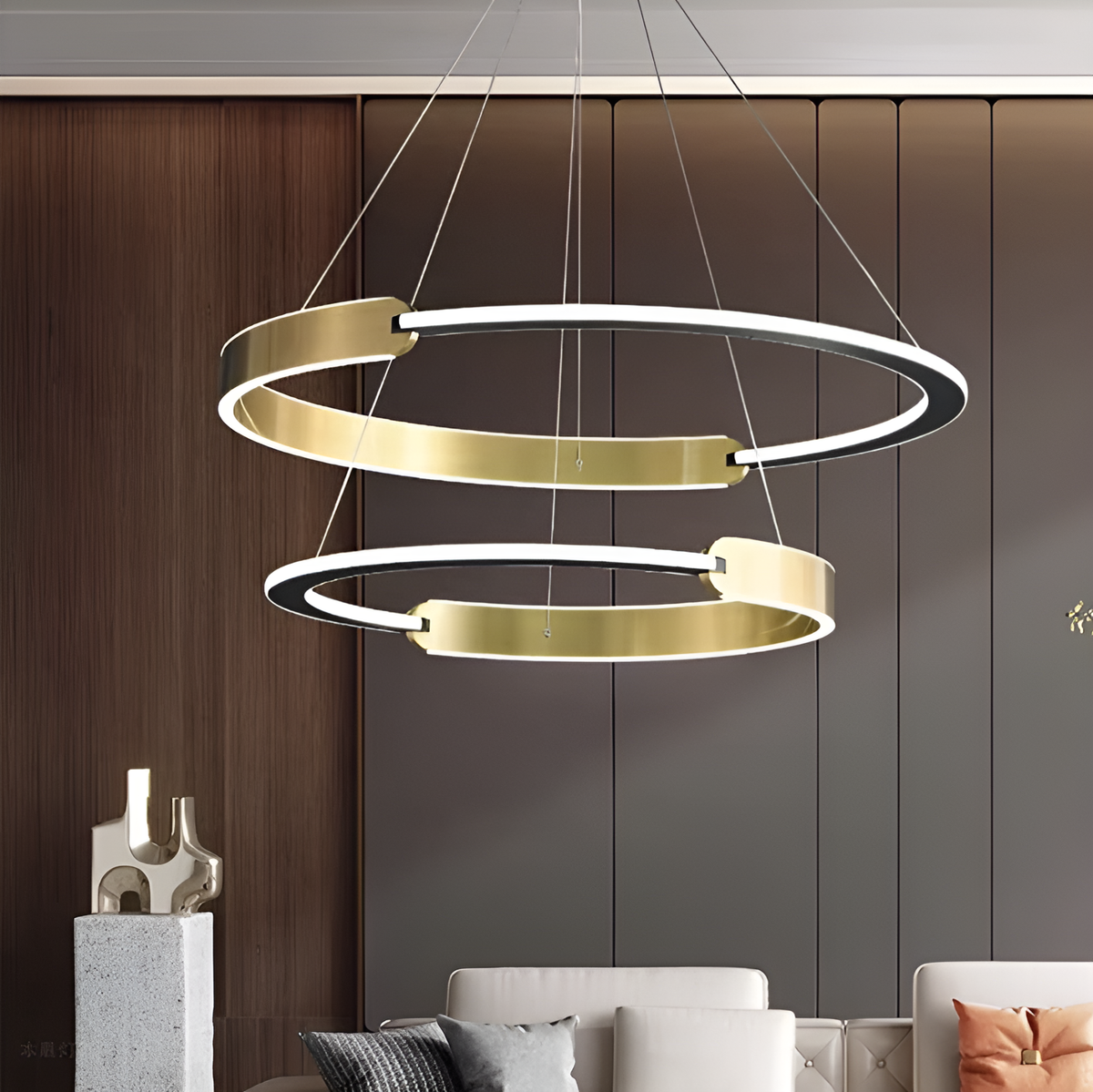 Люстра Rimy twotone D-60+40cm / D-80+60cm 250518-100004713