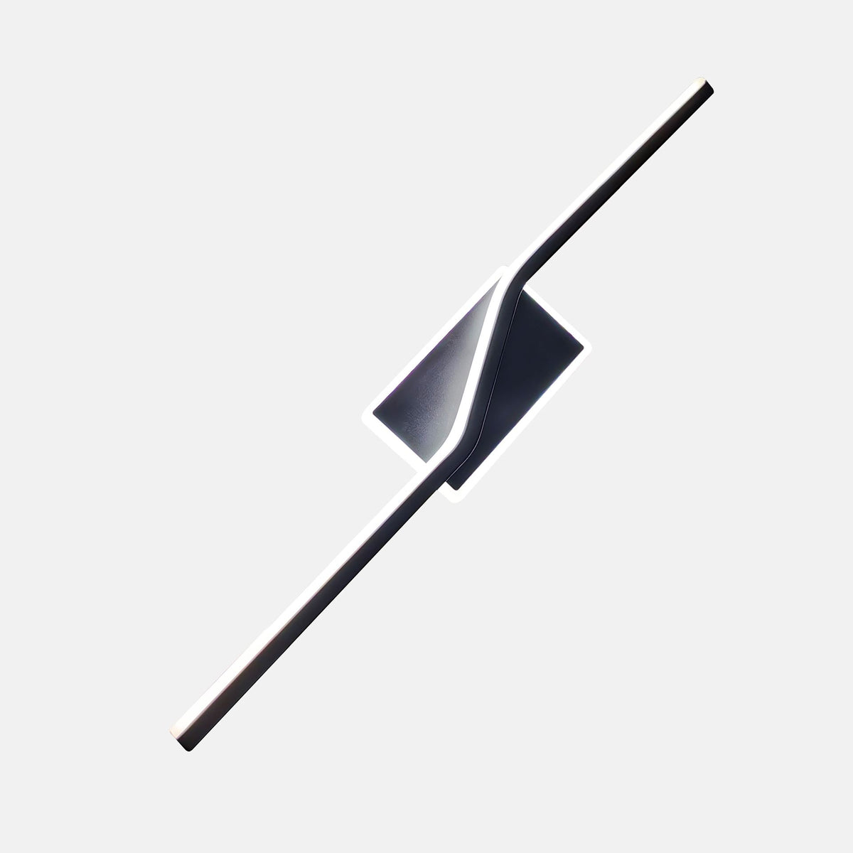 Настінний світильник чорний L-60cm / L-80cm Led 3000K-6000K Black Line 251174-100006727
