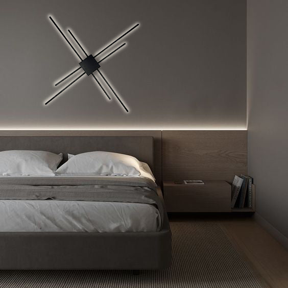 Бра Geometric shapes lamp L-115 см 54W 4000K Black 231118-100002720