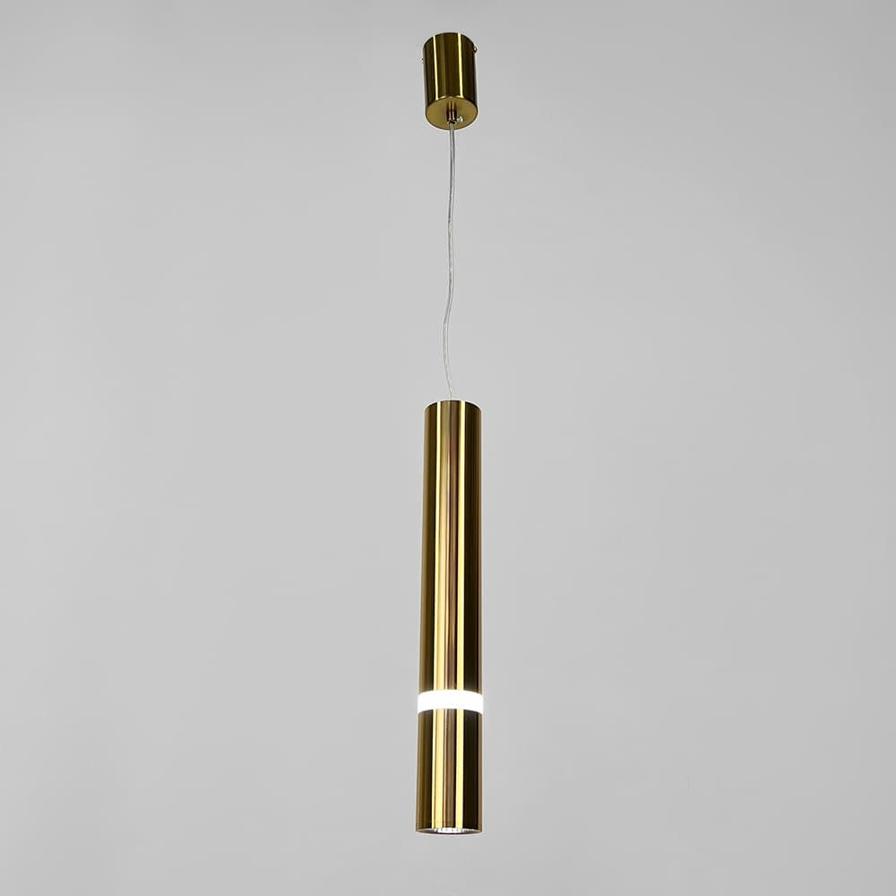 Підвіс Brass Base D-6 см Н-50-210 см Led 5W 4000K Gold / Black 231118-100002728