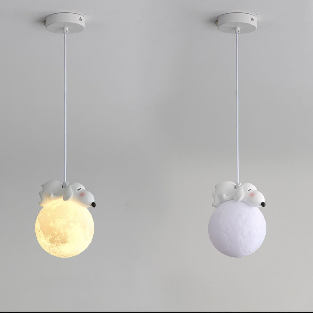 Підвісний світильник Dog Pet D150 1xG9 White + Grey 250131-100004073