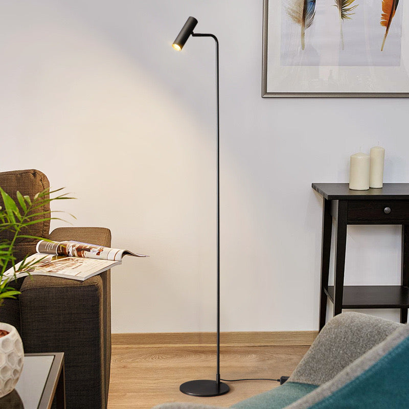 Торшер Tube Floor simple H-155 cm Led 15W Black 240822-100003583