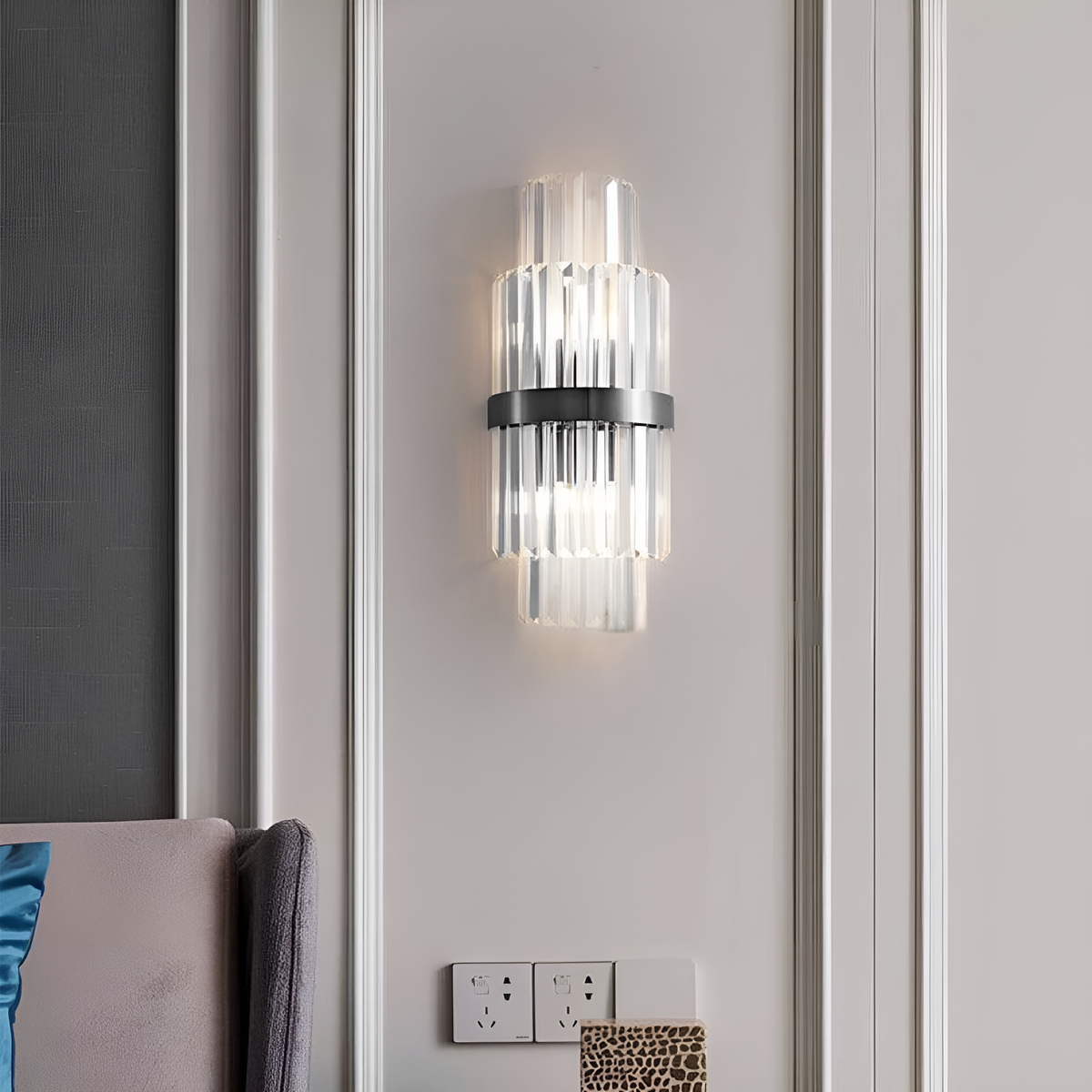 Бра Crystal Jacqueline Gold / Silver 221235-100001230