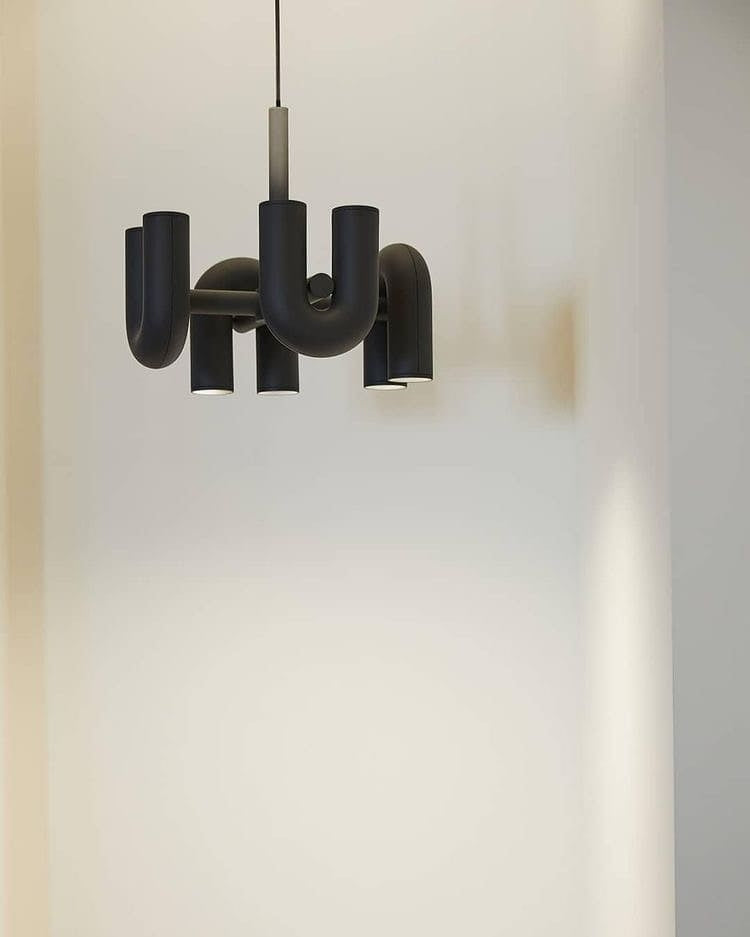 Підвісні світильники 4000К D-60 cm Led 28W / D-80 cm Led 42W / D-100 cm Led 56W Black Track Lamp 231018-100002692