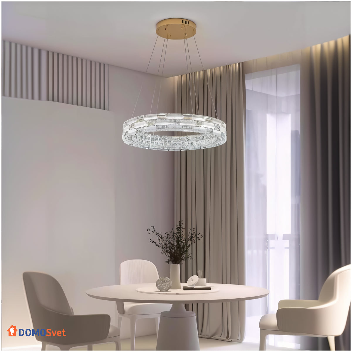 Люстра Luri Led Crystal Domosvet Design 250914-241407