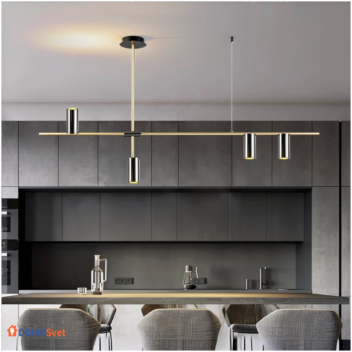 Люстра Tubus Linear Pendant Domosvet Design 250914-241449