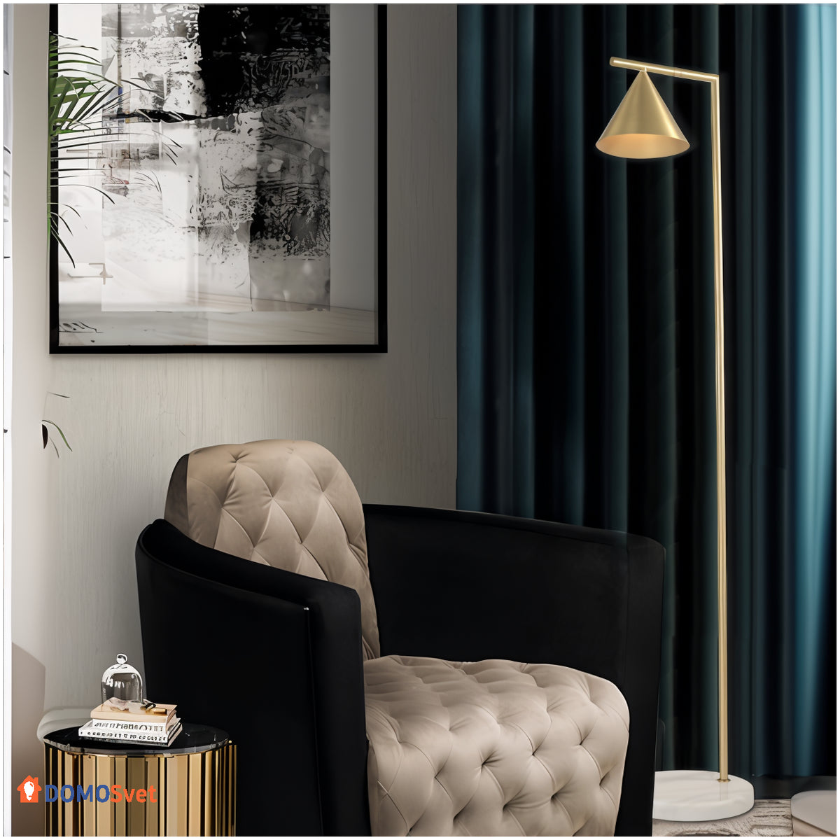 Торшер Для Підлоги Bell Lamp Domosvet Design 250914-241454