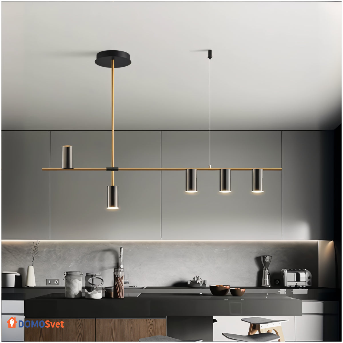 Люстра Tubus Linear Pendant Domosvet Design 250914-241467
