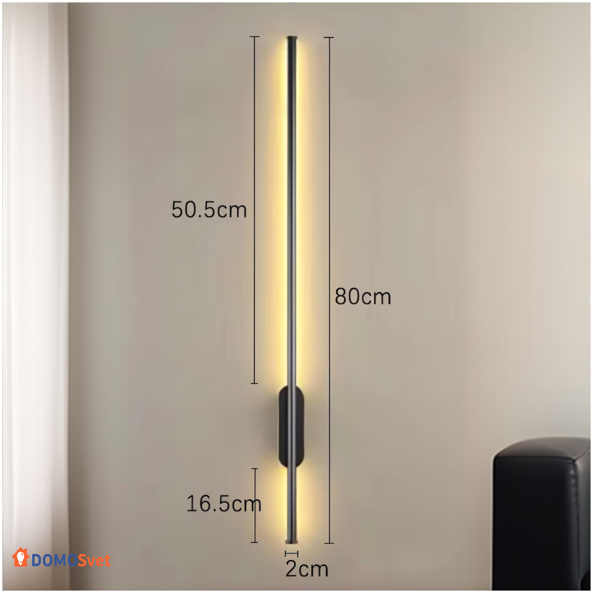 Настінний Світильник Bamb Wall Lamp Domosvet Design 250914-241551