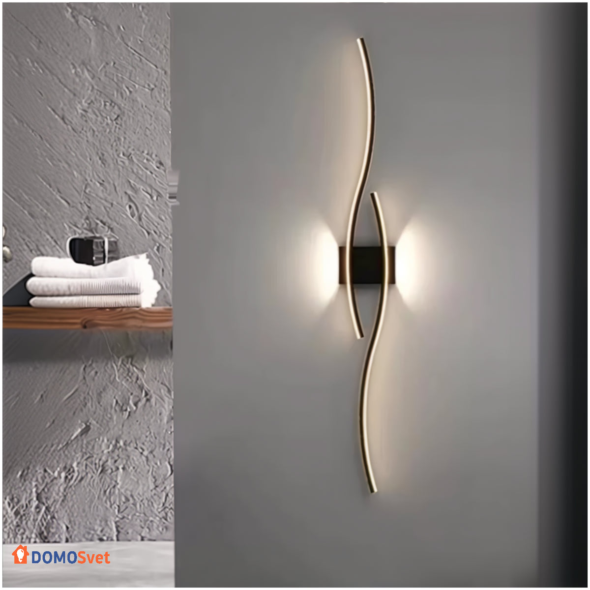 Настінний Світильник Plastic Lamp Domosvet Design 250914-241574