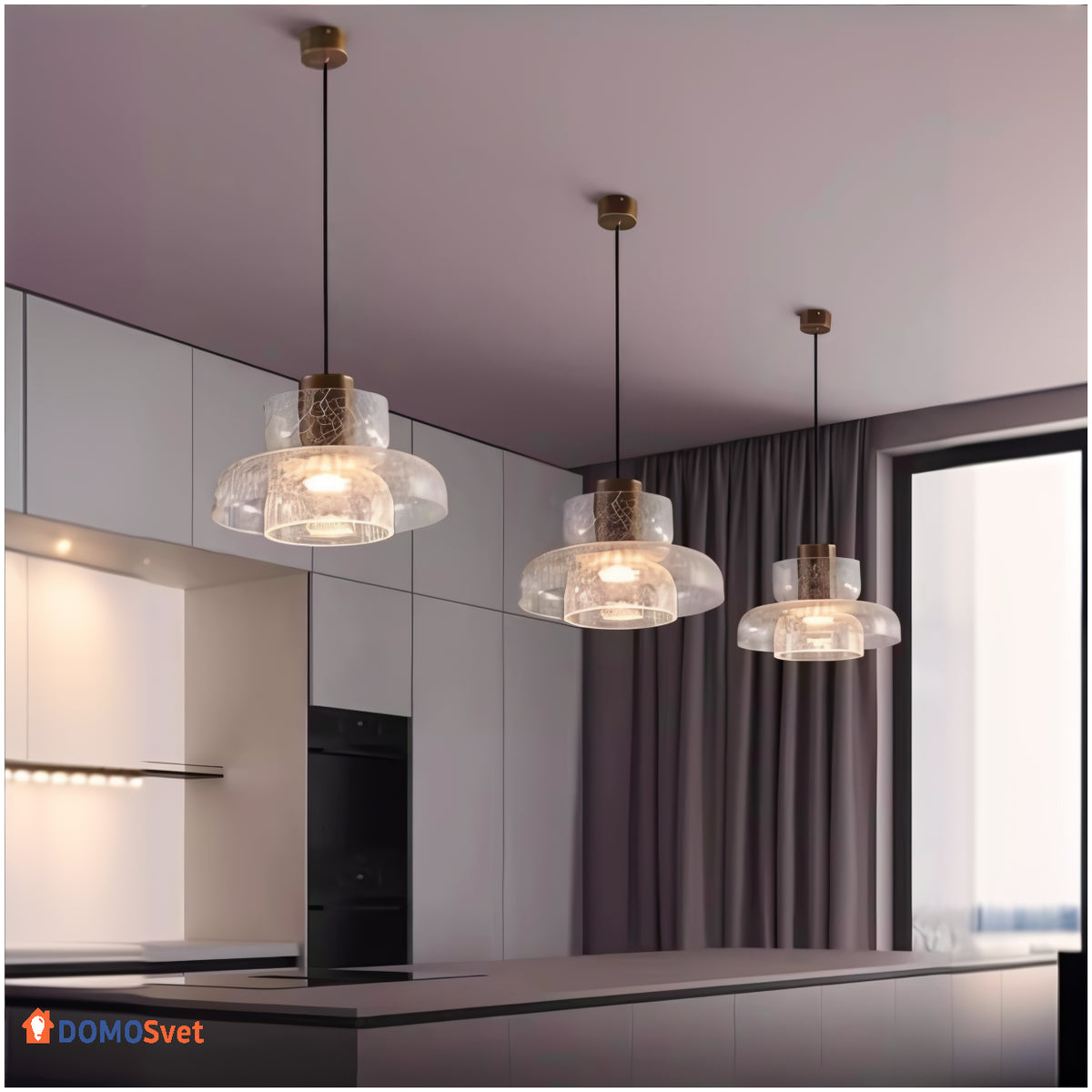 Люстра Fragile Glass Domosvet Design 250914-241653