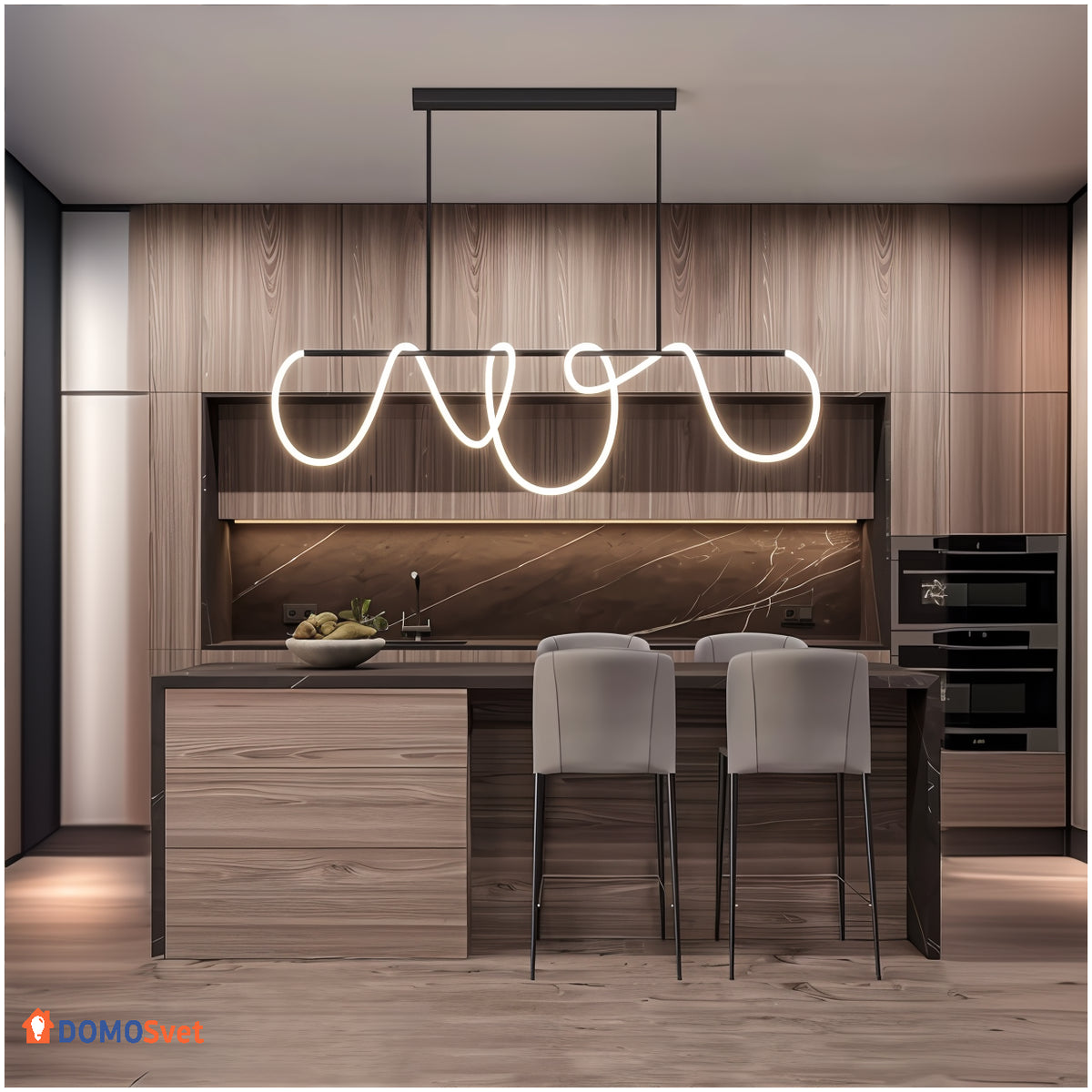 Люстра Pipe Tube Long Domosvet Design 250914-241801