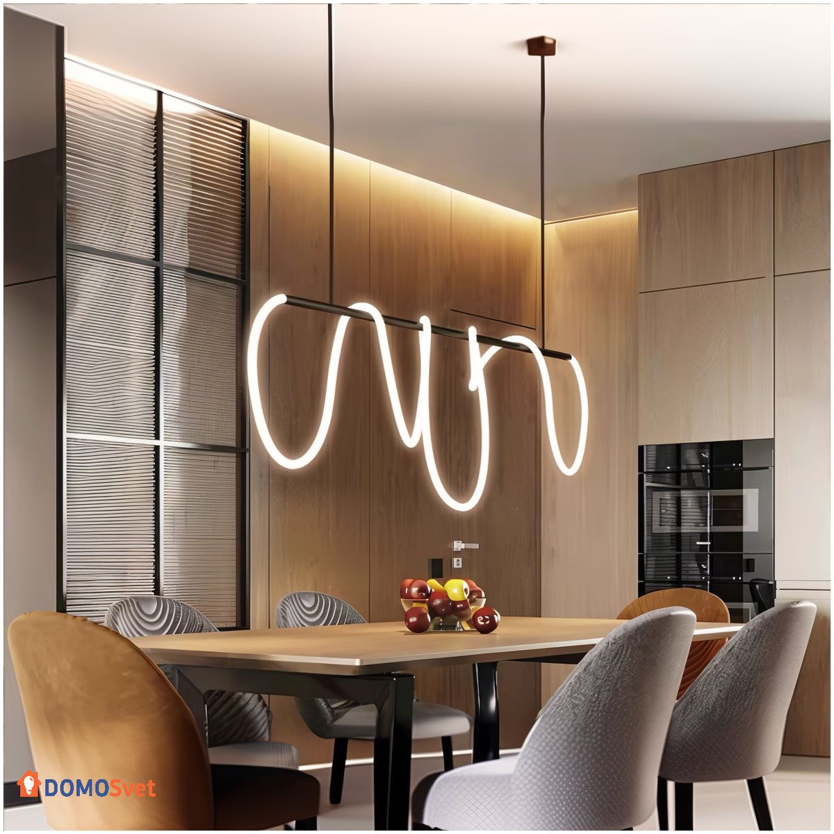 Люстра Pipe Tube Long Domosvet Design 250914-241801