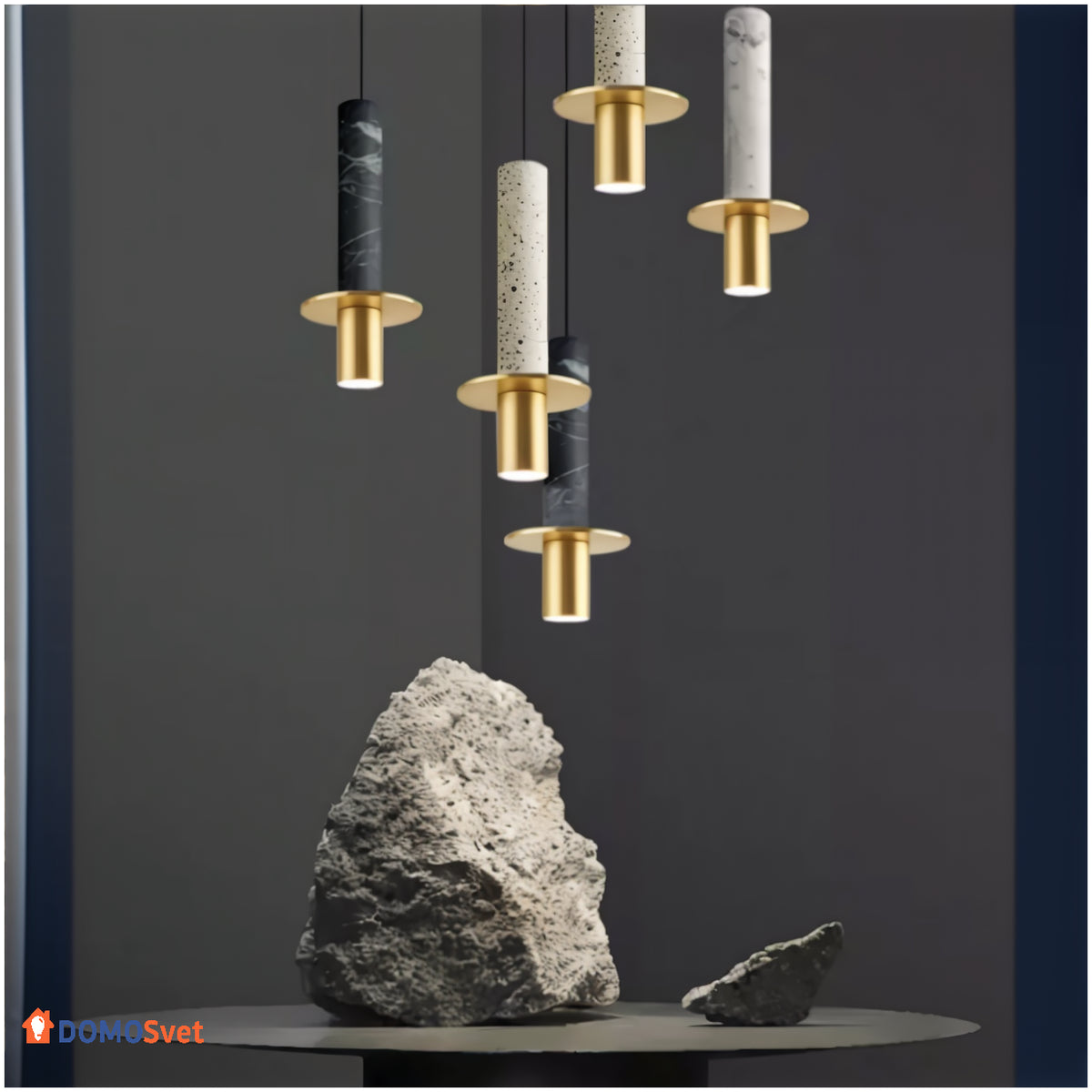 Люстра Marble Tube Lamp Domosvet Design 250914-241802