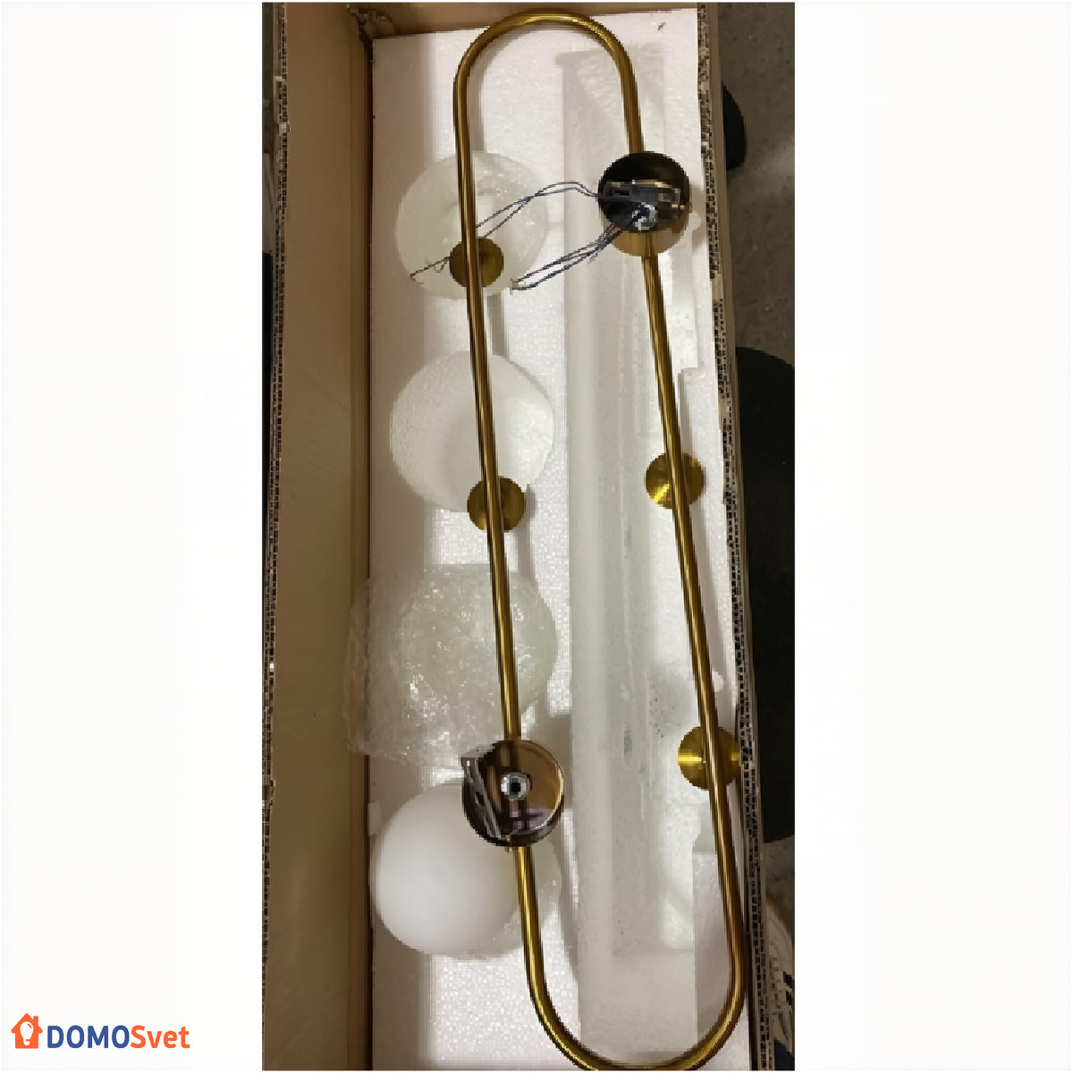 Бра Berry Gold White Domosvet Design 25103-244085