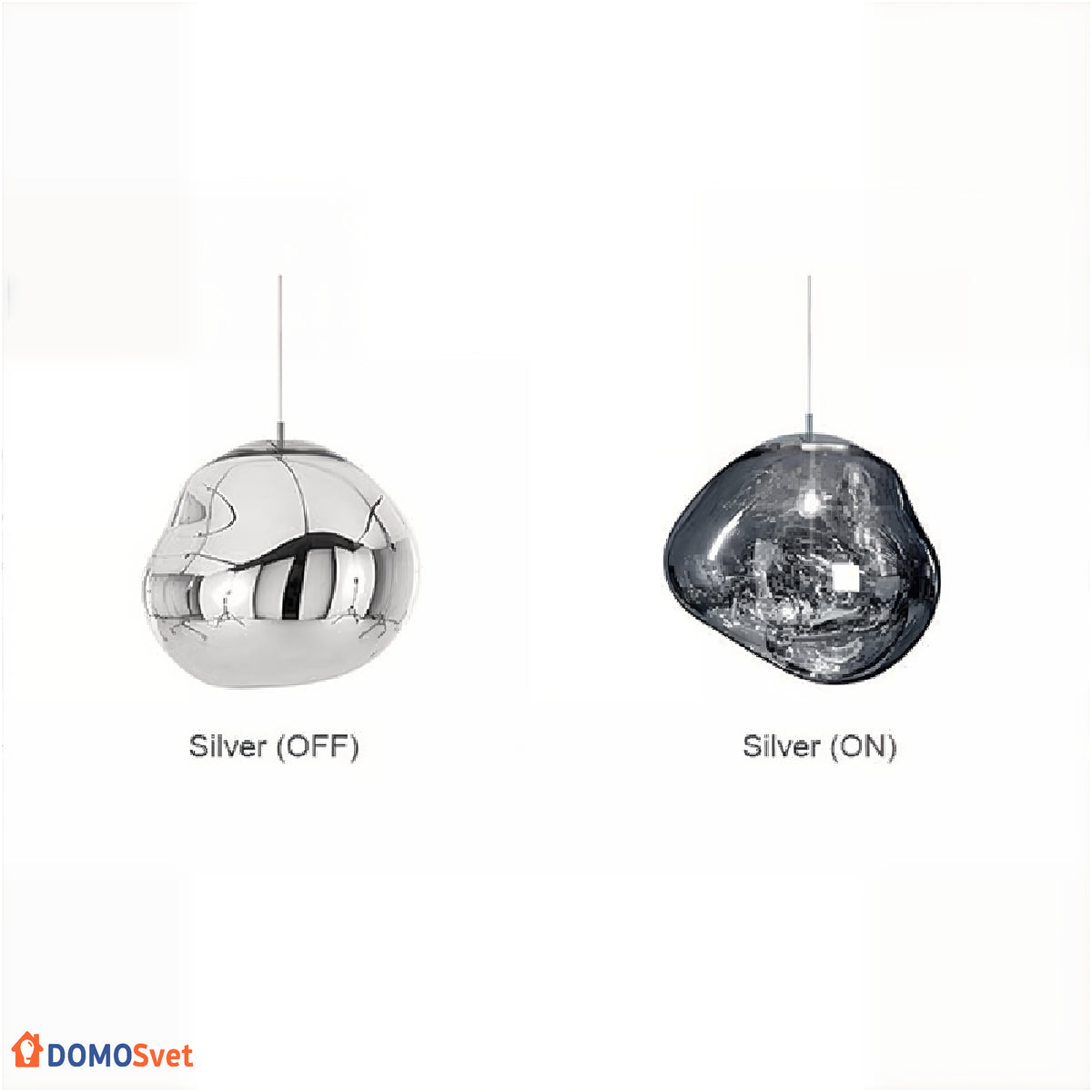 Підвіс Plasma Silver Domosvet Design 25103-244213