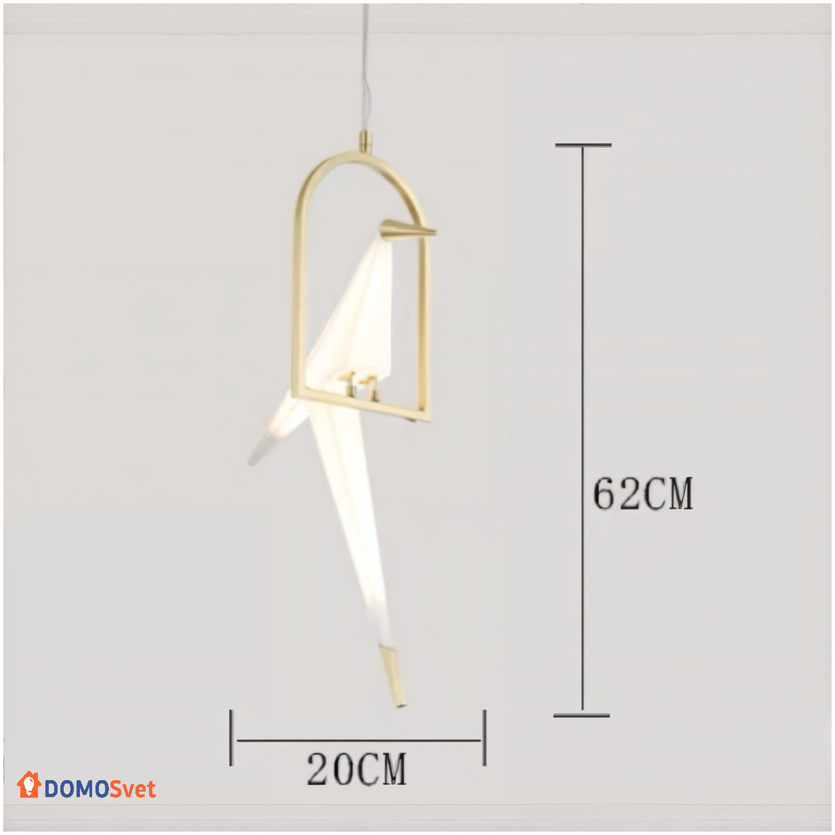 Підвіс Led Bird Domosvet Design 25103-244216