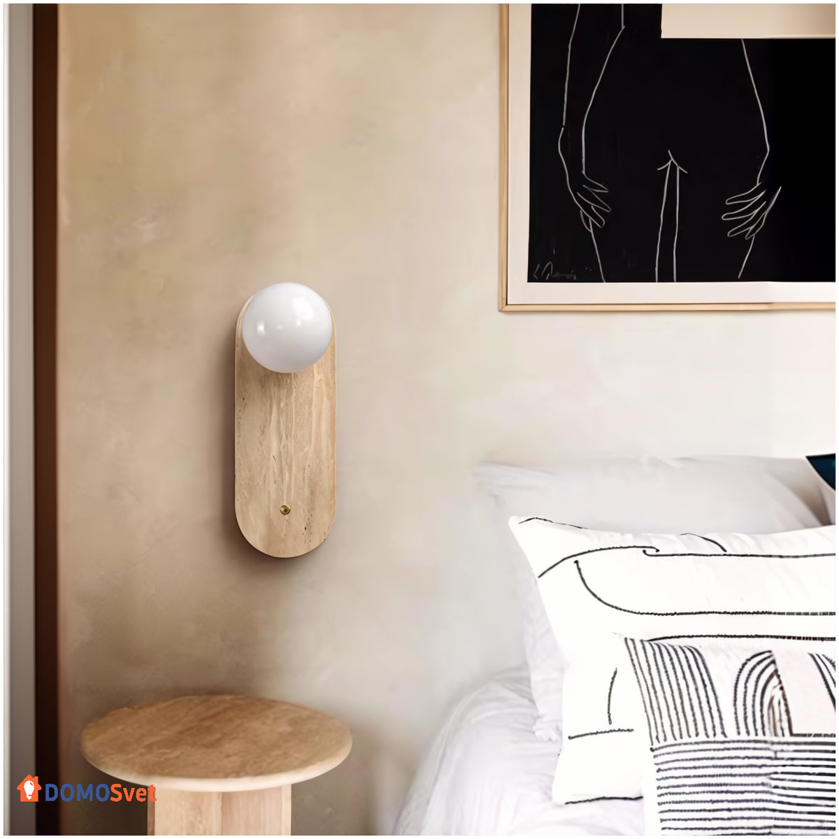 Настінний Світильник Art Stone Light Domosvet Design 260814-248944