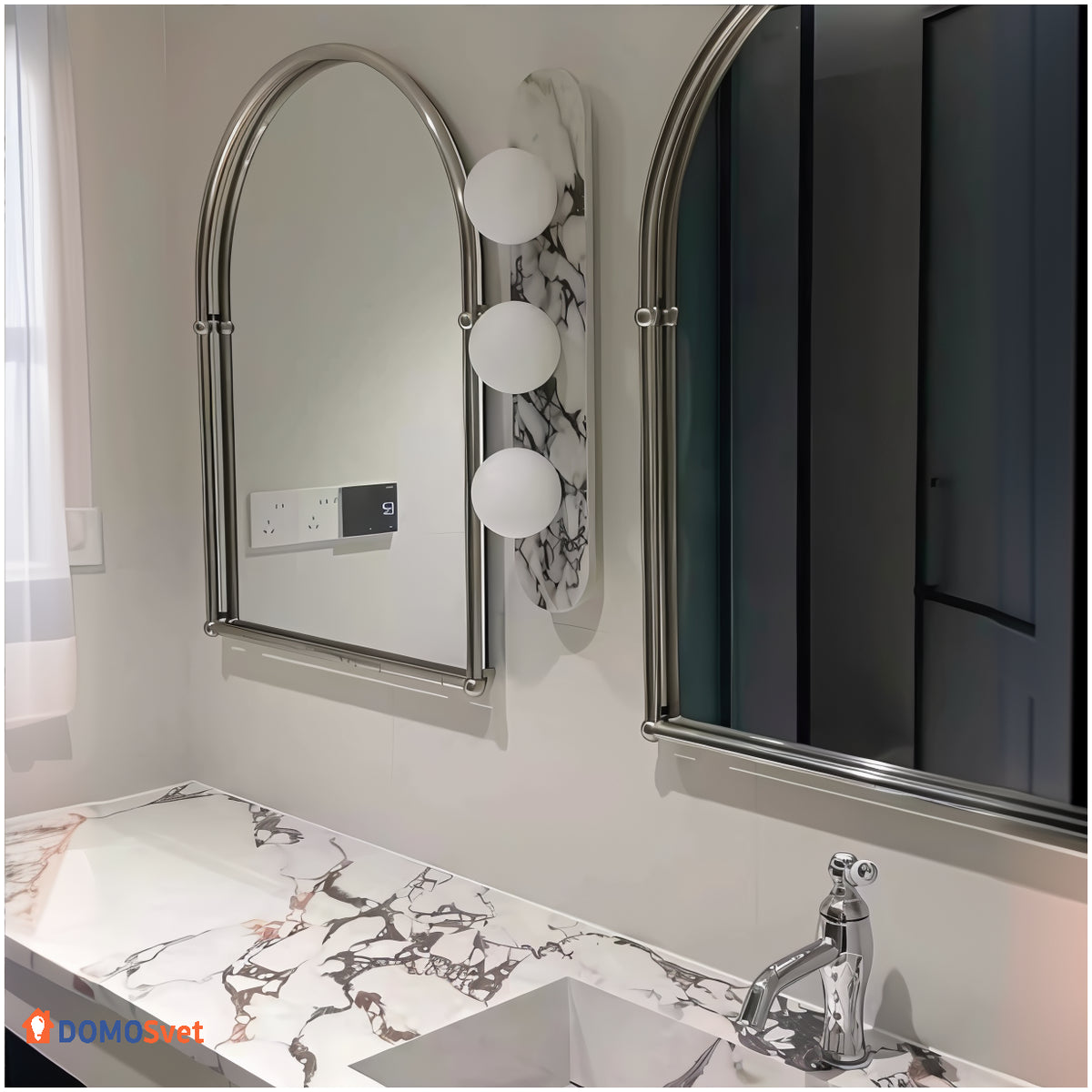 Настінний Світильник Coun Marble Light Domosvet Design 260814-248955
