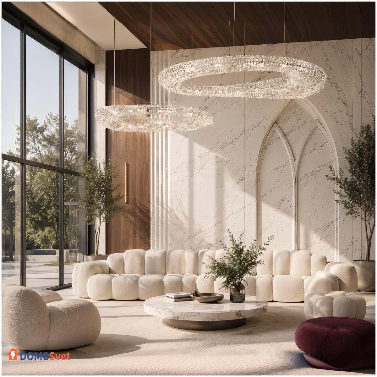 Люстра Celestia Crystal Domosvet Design 260814-248975
