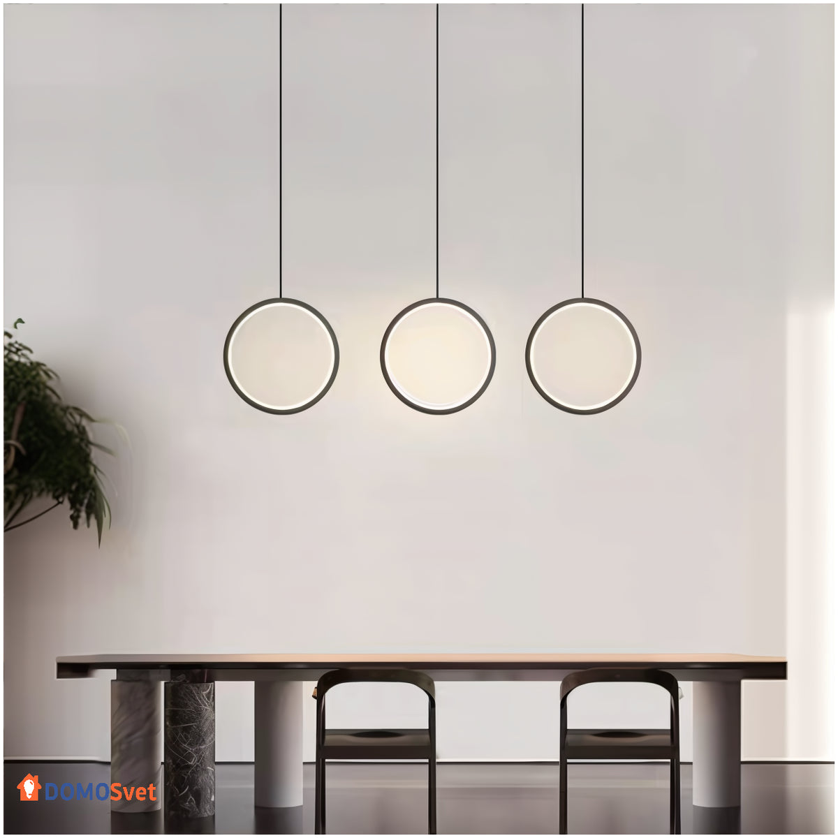 Люстра Round Led Lamp Domosvet Design 260814-249019