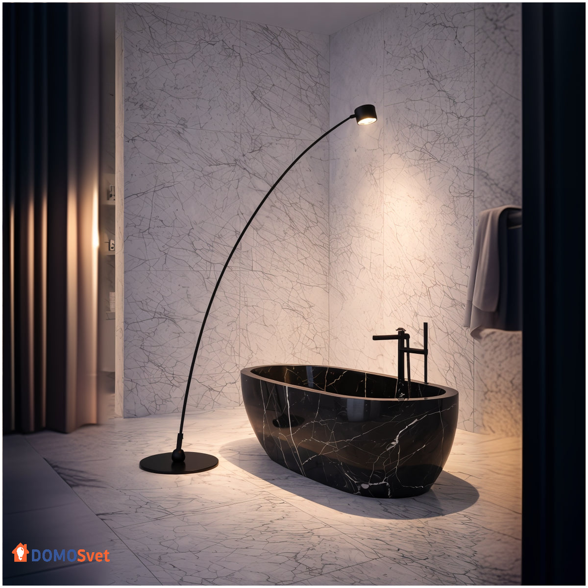 Торшер Для Підлоги Noir Line Domosvet Design 260814-249047